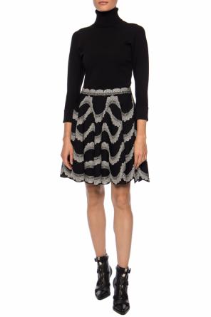 Patterned skirt, zdjęcie 2 Patterned skirt od Alexander McQueen